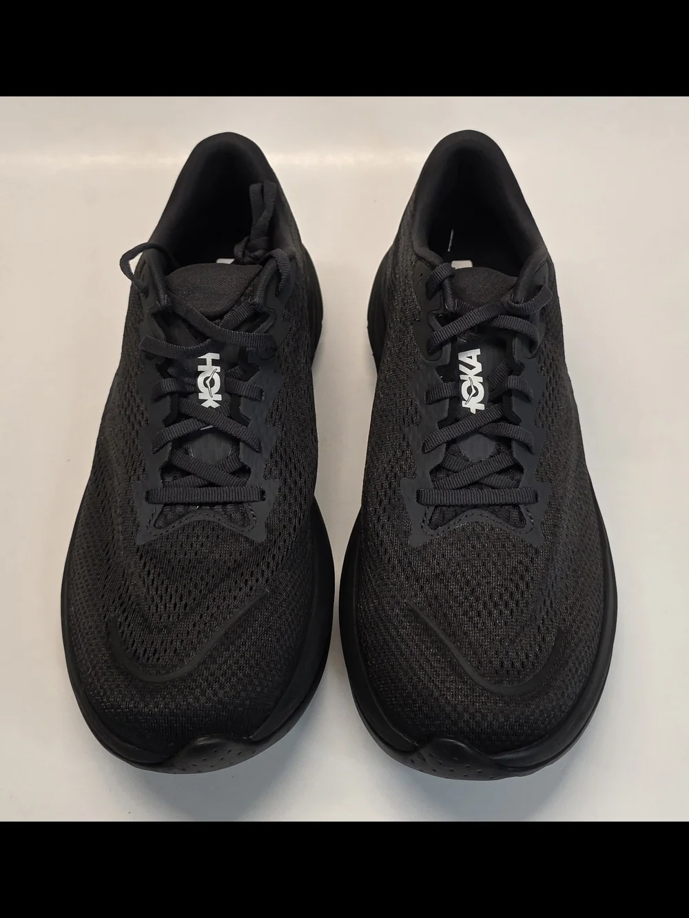 New  HOKA One One Rincon 4 Sneakers Shoes Triple Black  Running Men's Size 11.5D